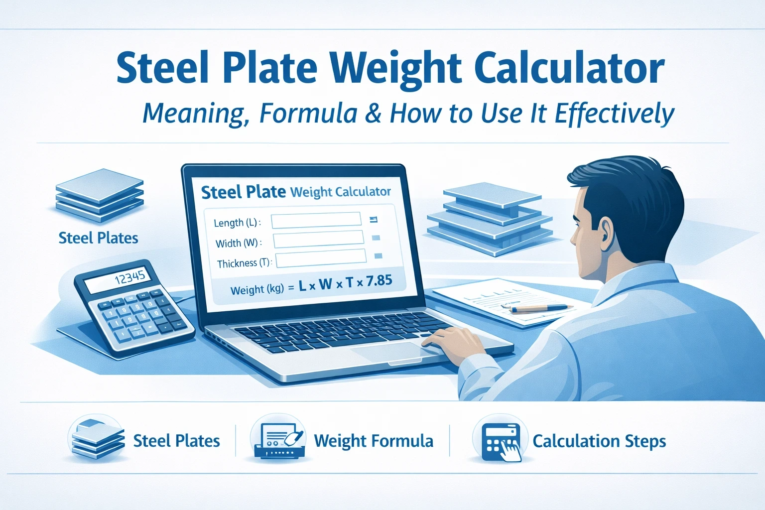 Steel Plate Weight Calculator Meaning, Formula &amp; How to Use It Effectively